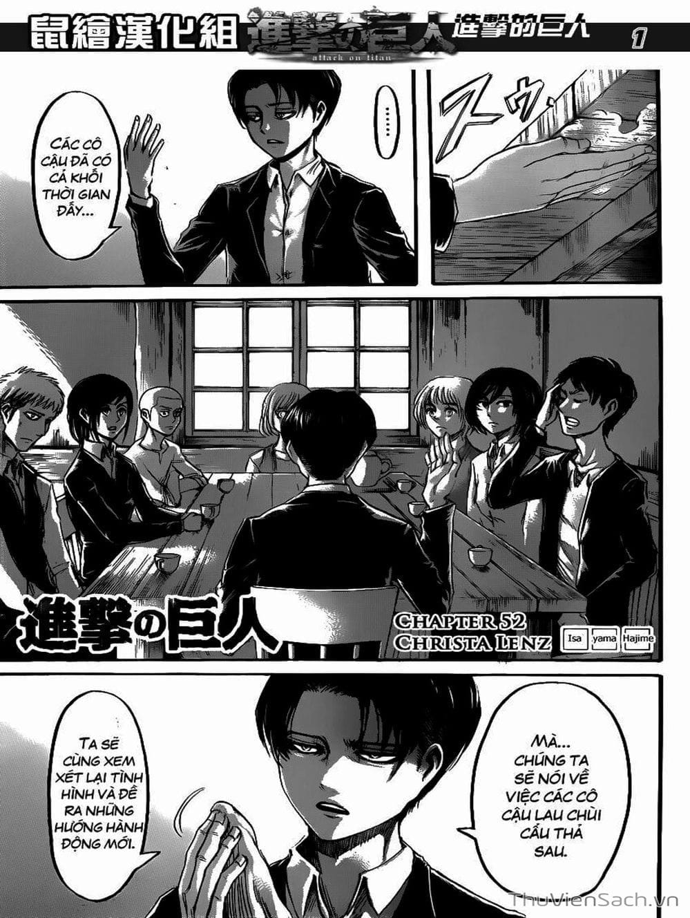 Truyện Tranh Đại Chiến Titan - Attack On Titan trang 8