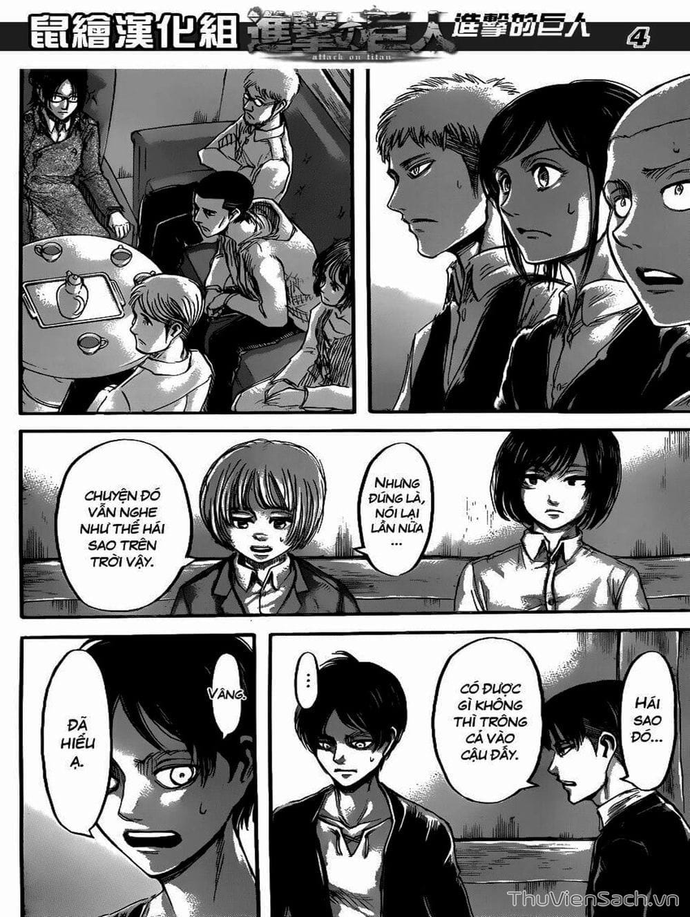 Truyện Tranh Đại Chiến Titan - Attack On Titan trang 8