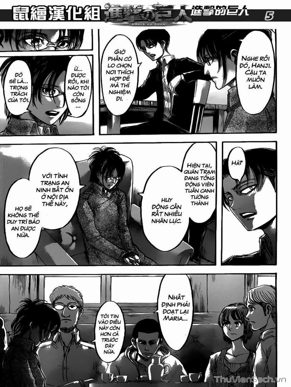 Truyện Tranh Đại Chiến Titan - Attack On Titan trang 8