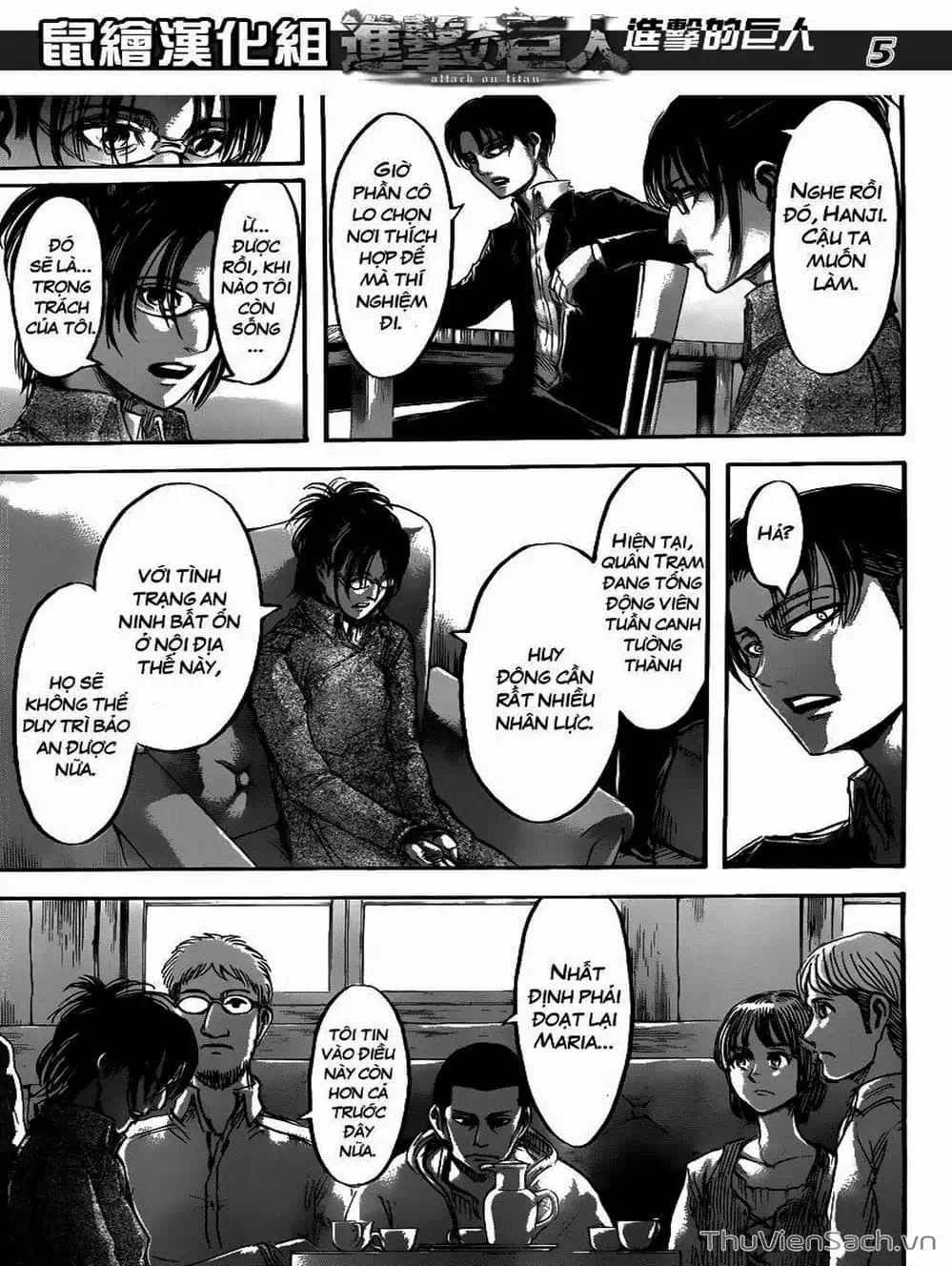 Truyện Tranh Đại Chiến Titan - Attack On Titan trang 8