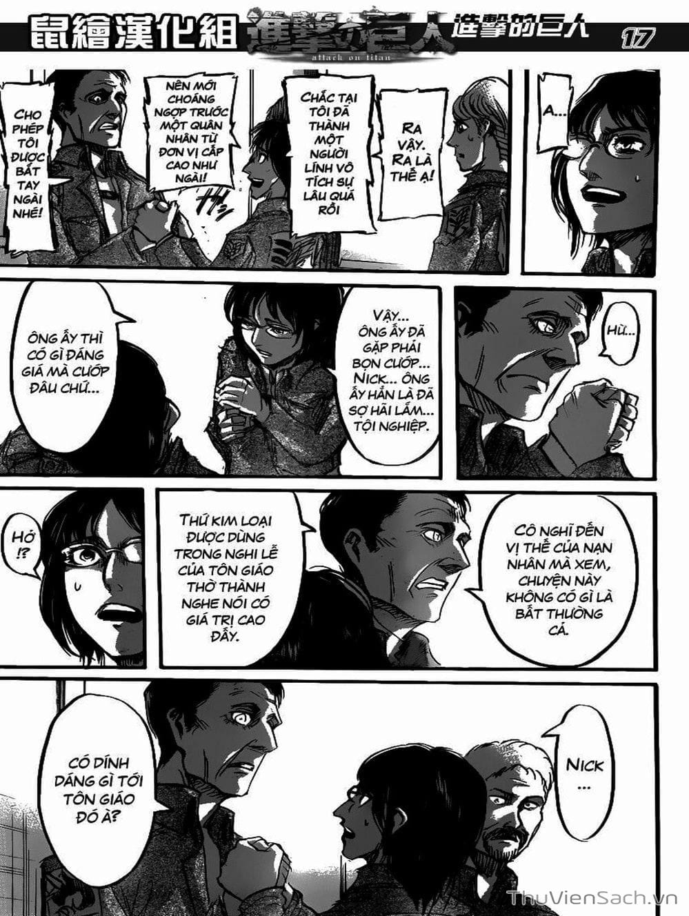 Truyện Tranh Đại Chiến Titan - Attack On Titan trang 8