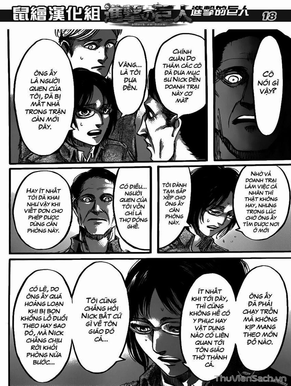 Truyện Tranh Đại Chiến Titan - Attack On Titan trang 8
