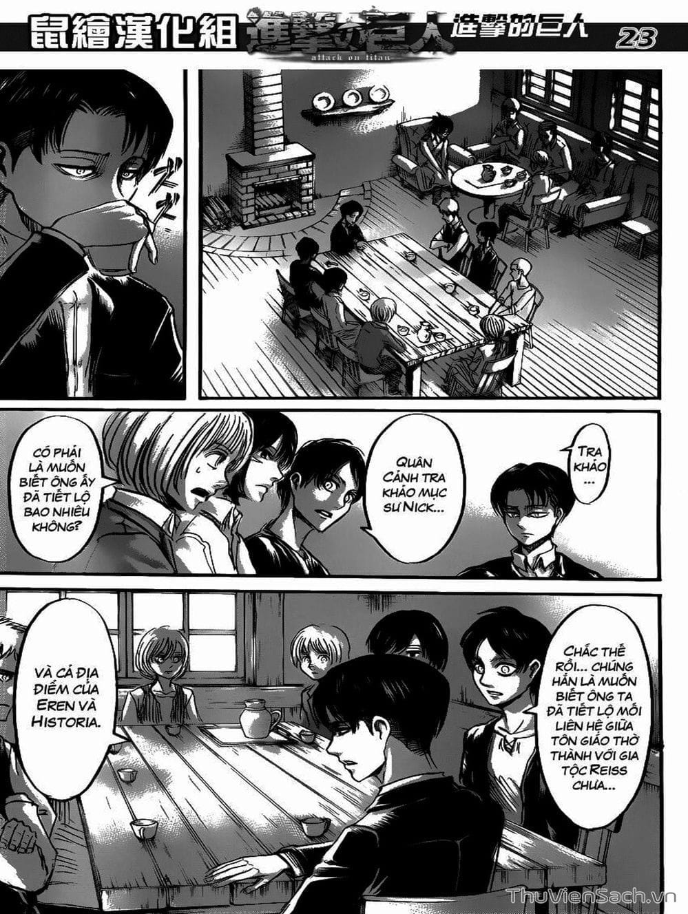 Truyện Tranh Đại Chiến Titan - Attack On Titan trang 8
