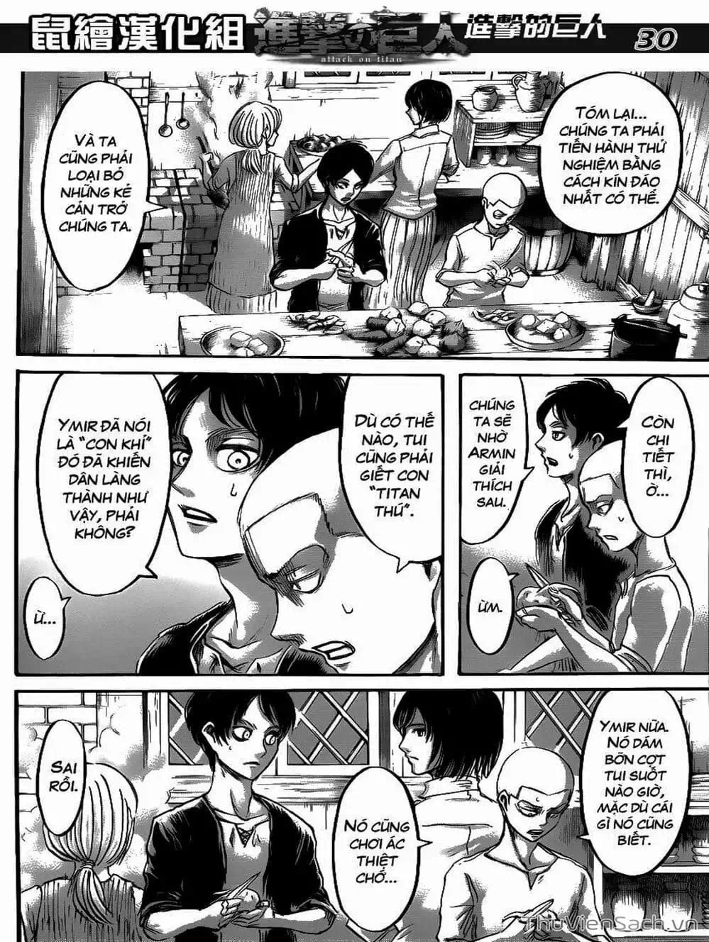 Truyện Tranh Đại Chiến Titan - Attack On Titan trang 8