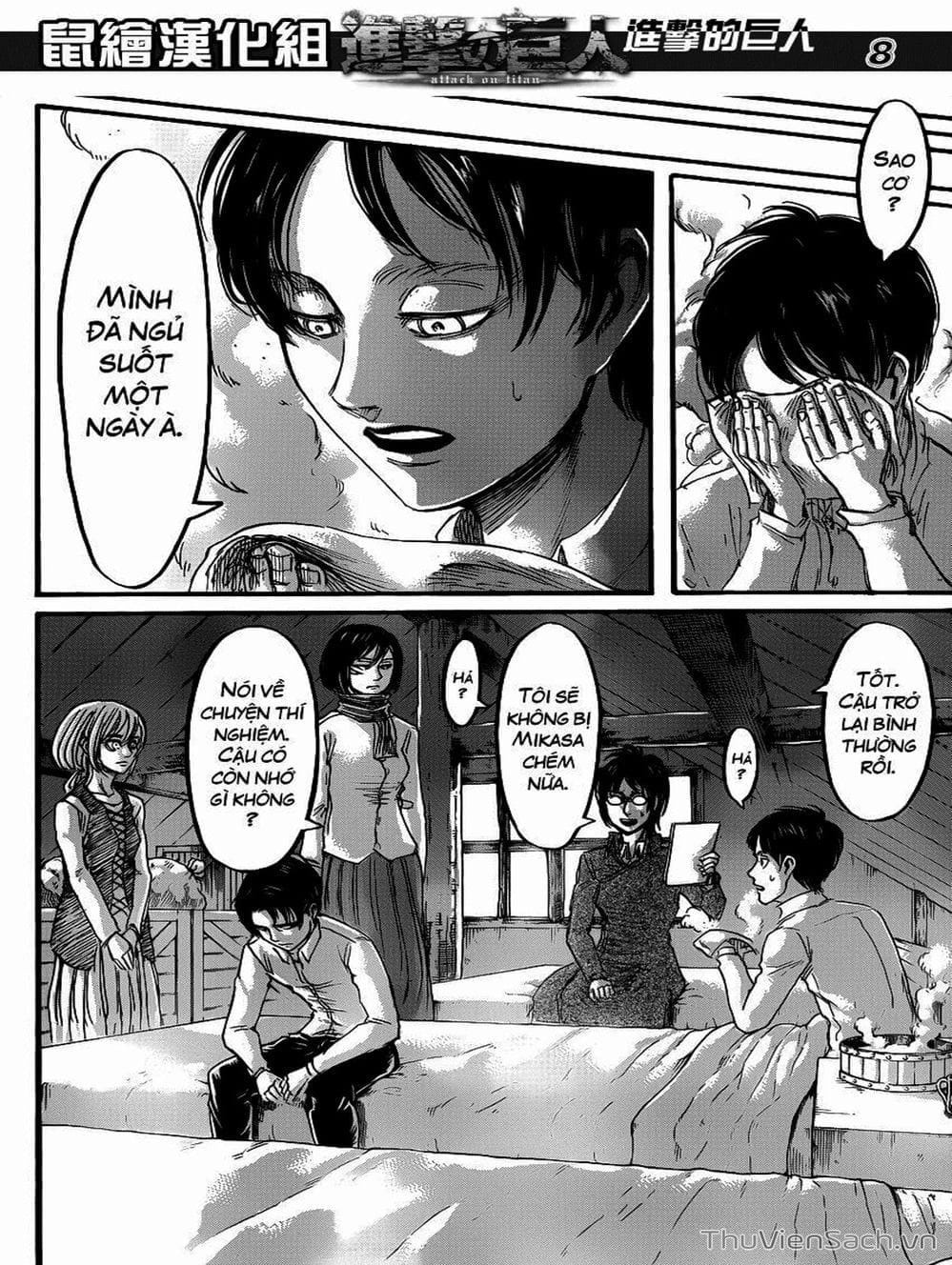 Truyện Tranh Đại Chiến Titan - Attack On Titan trang 8