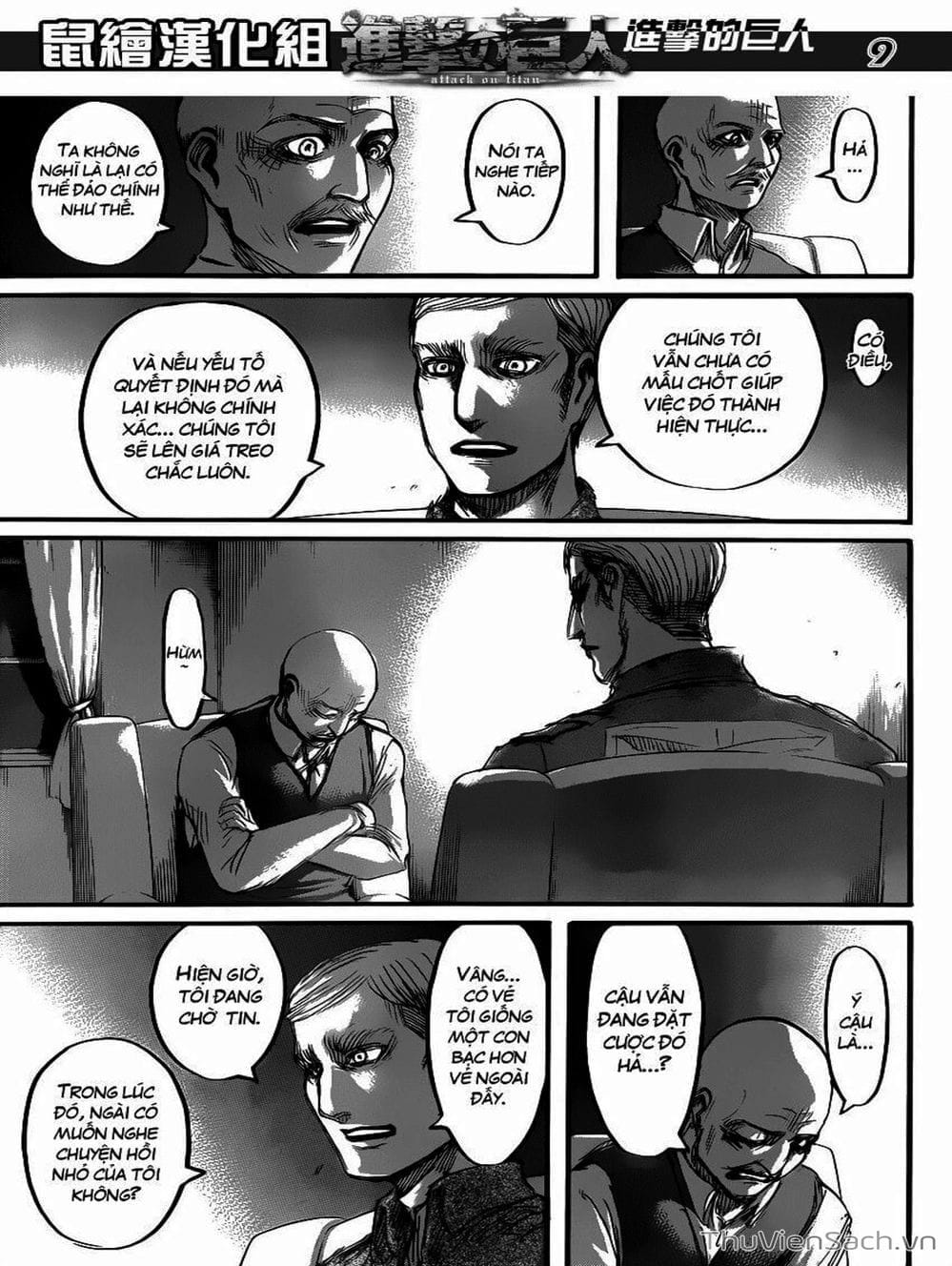 Truyện Tranh Đại Chiến Titan - Attack On Titan trang 8