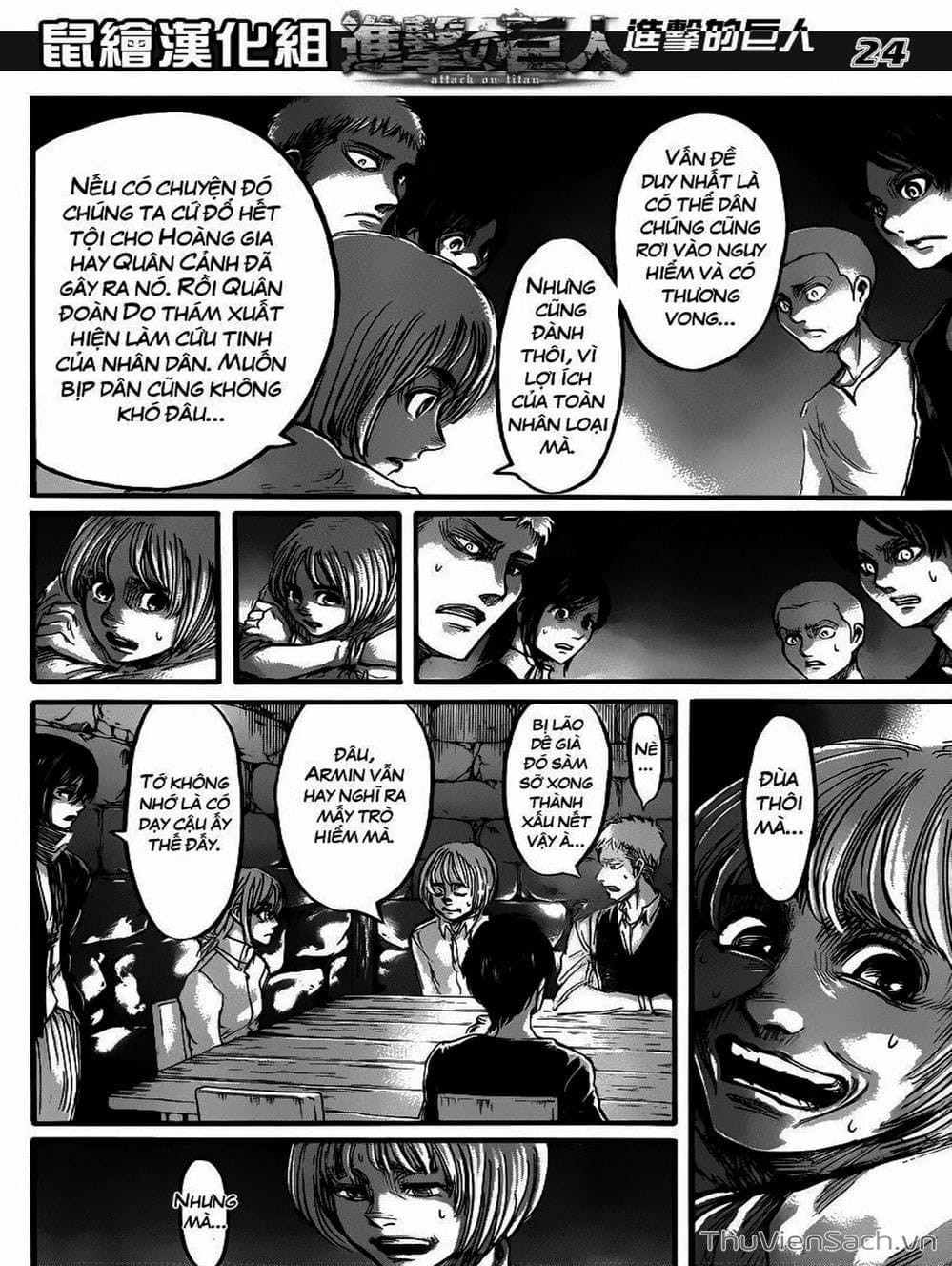 Truyện Tranh Đại Chiến Titan - Attack On Titan trang 8