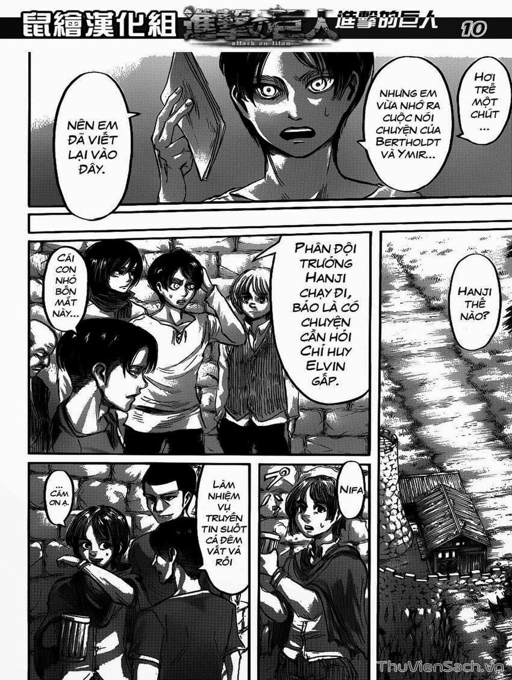 Truyện Tranh Đại Chiến Titan - Attack On Titan trang 8