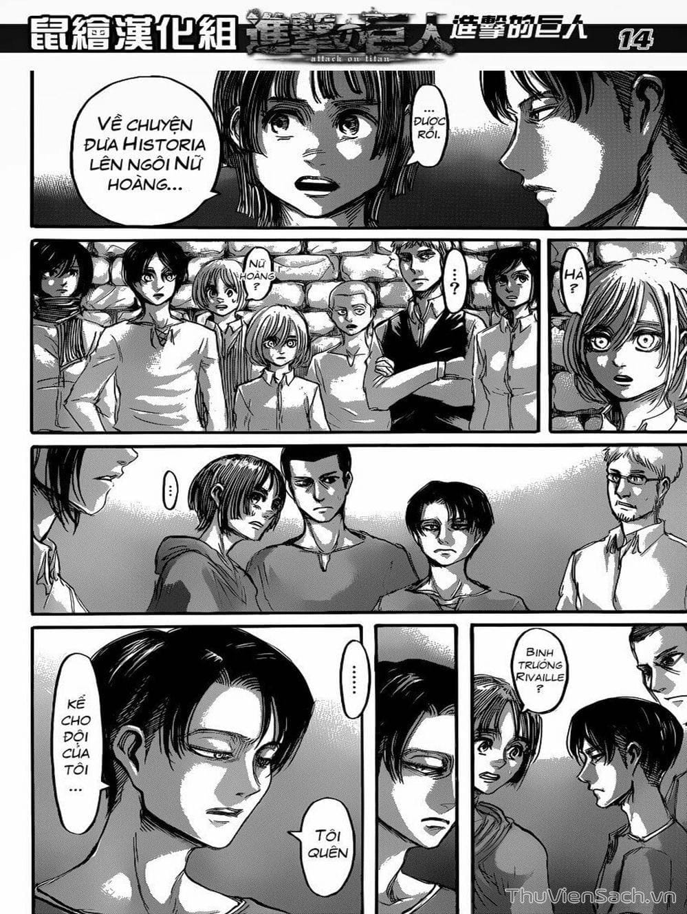 Truyện Tranh Đại Chiến Titan - Attack On Titan trang 8