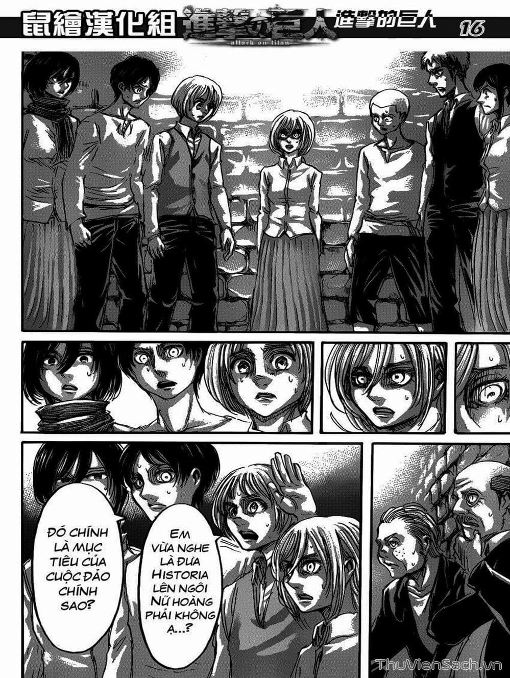 Truyện Tranh Đại Chiến Titan - Attack On Titan trang 8