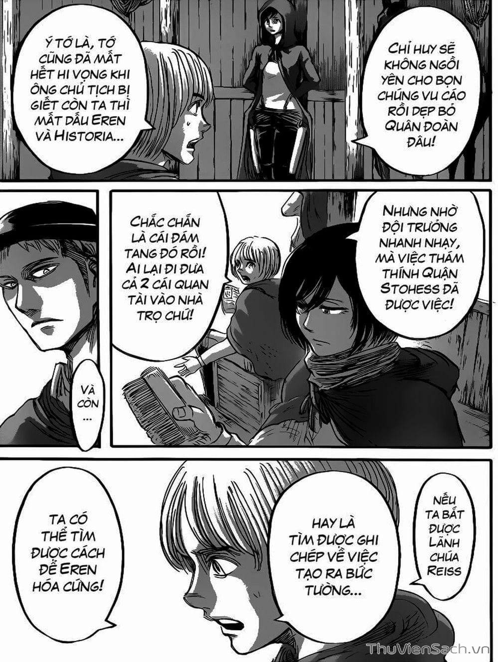 Truyện Tranh Đại Chiến Titan - Attack On Titan trang 8