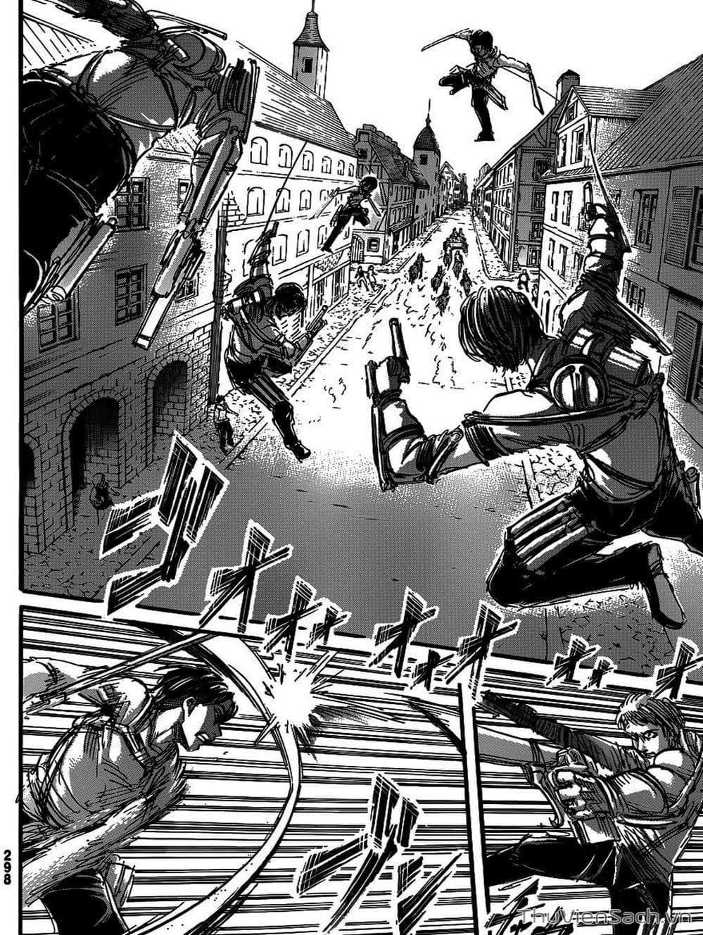 Truyện Tranh Đại Chiến Titan - Attack On Titan trang 8