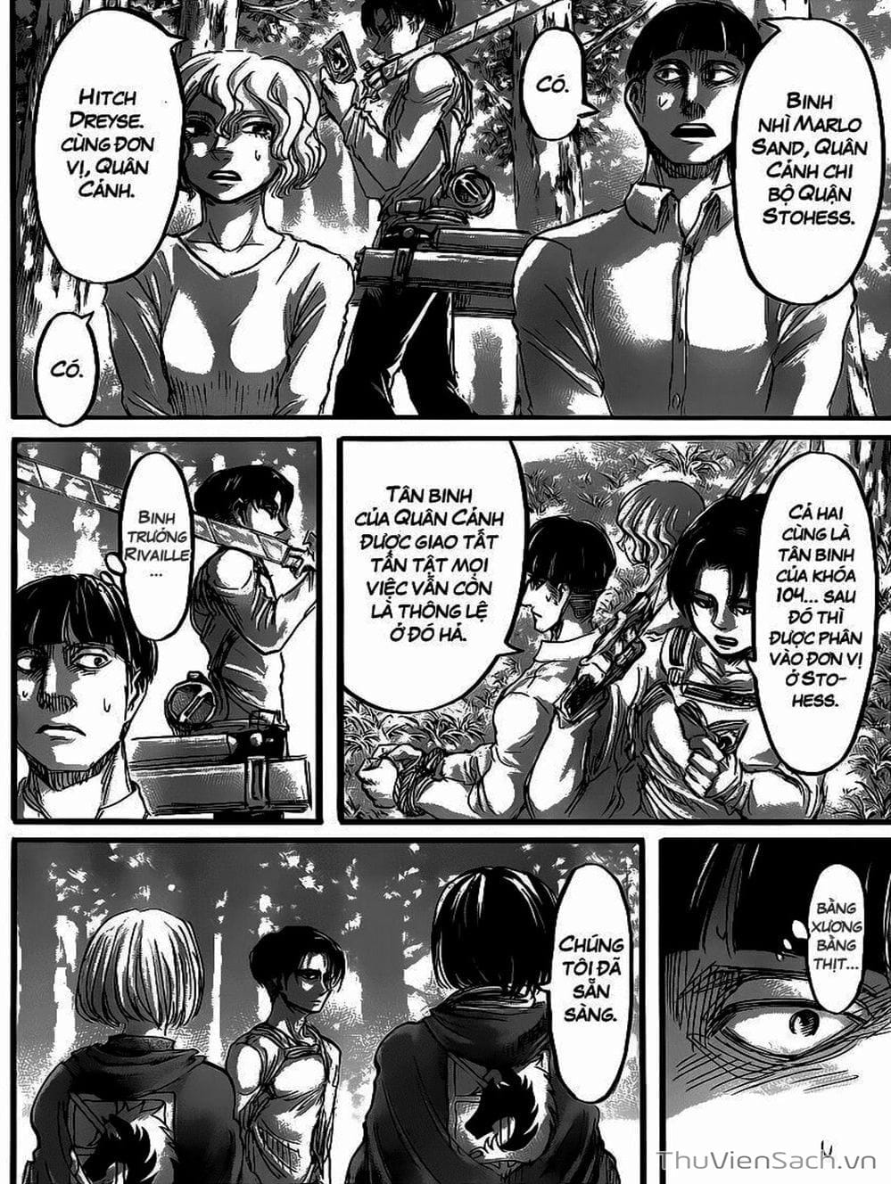 Truyện Tranh Đại Chiến Titan - Attack On Titan trang 8