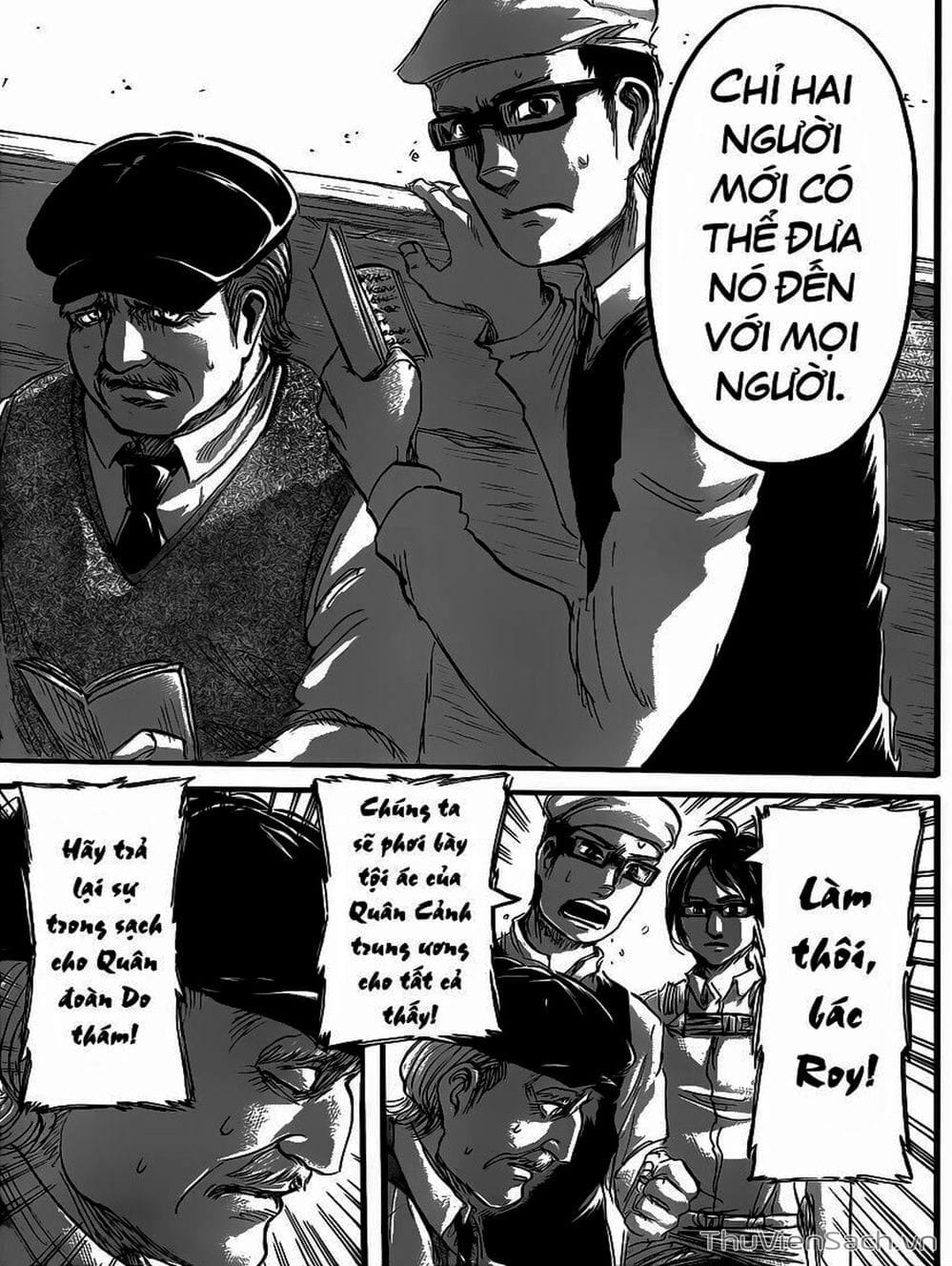 Truyện Tranh Đại Chiến Titan - Attack On Titan trang 8