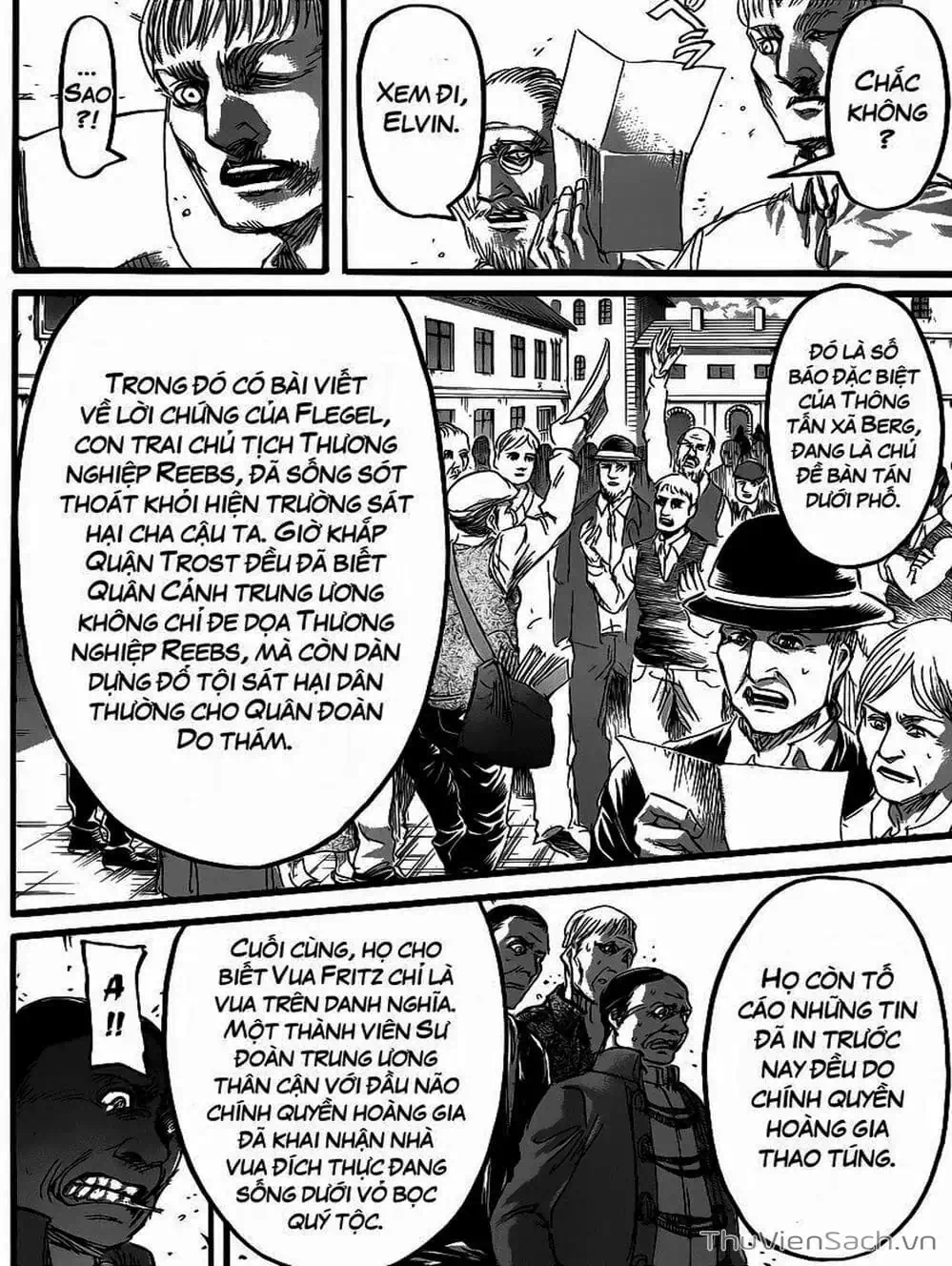 Truyện Tranh Đại Chiến Titan - Attack On Titan trang 8