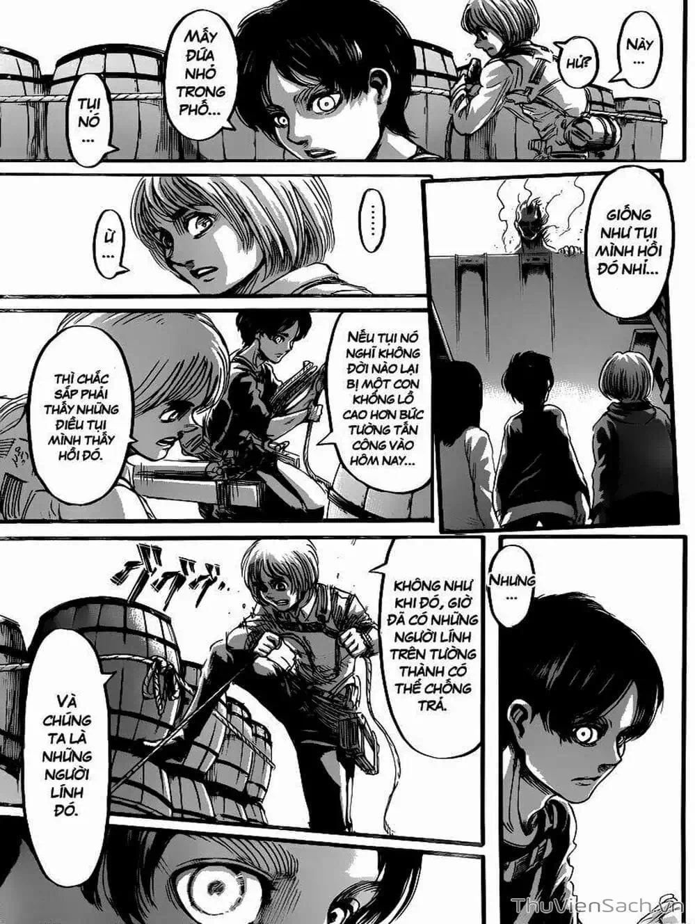 Truyện Tranh Đại Chiến Titan - Attack On Titan trang 8