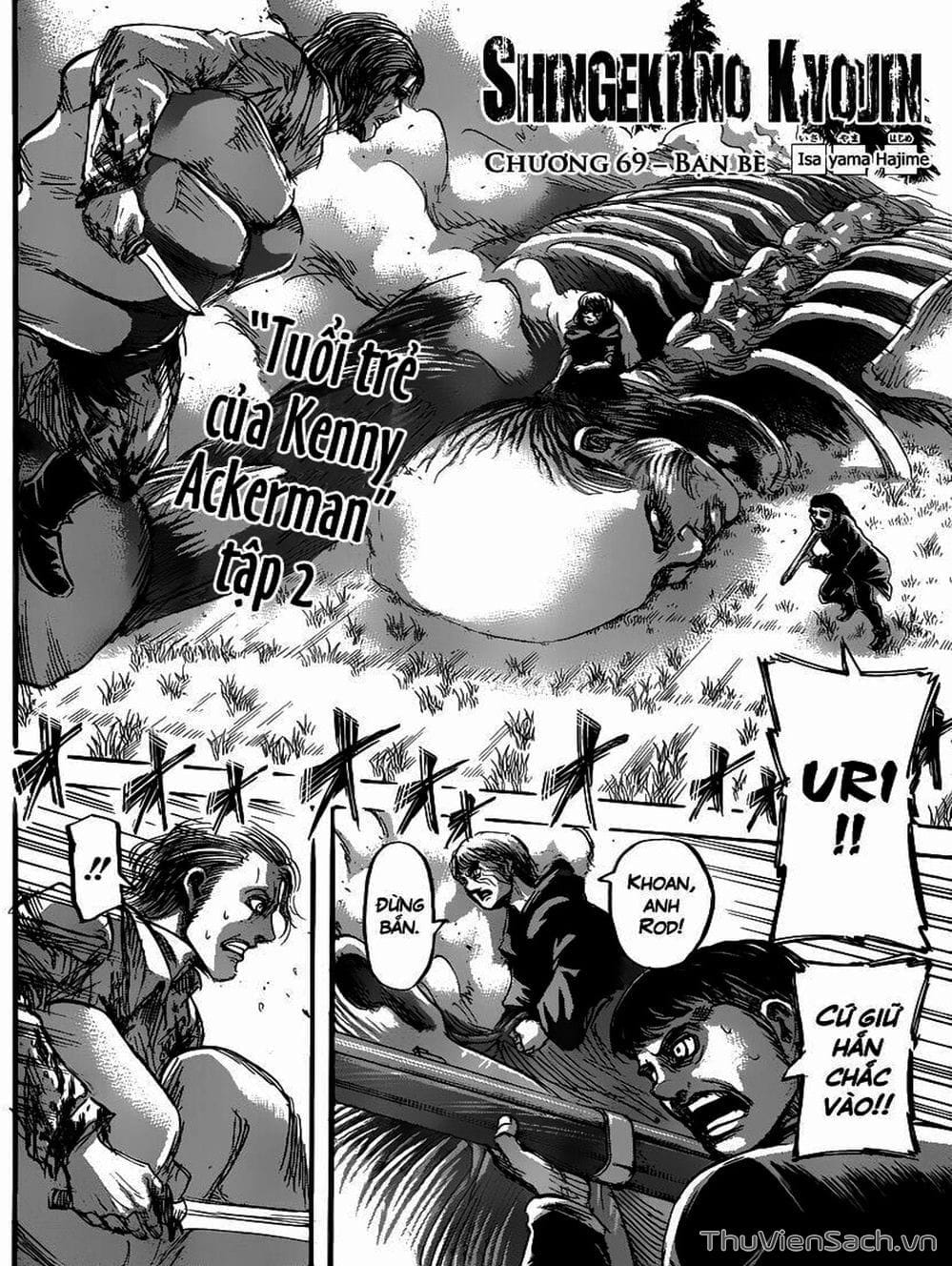Truyện Tranh Đại Chiến Titan - Attack On Titan trang 8