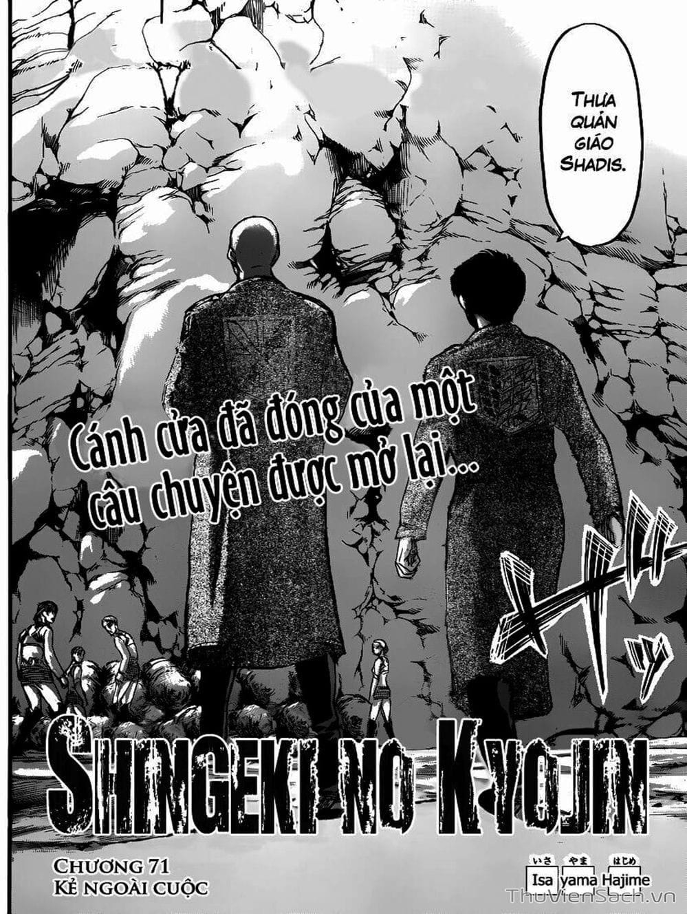 Truyện Tranh Đại Chiến Titan - Attack On Titan trang 8