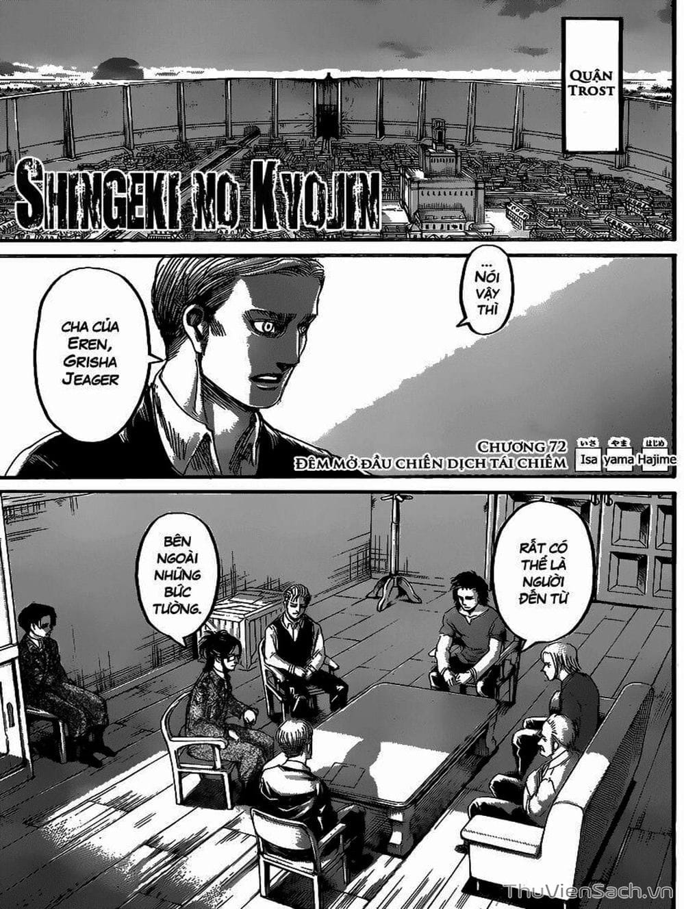 Truyện Tranh Đại Chiến Titan - Attack On Titan trang 8