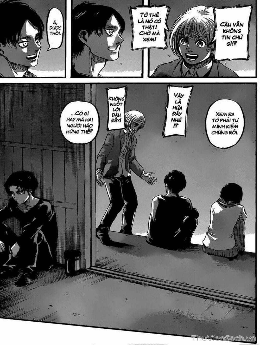 Truyện Tranh Đại Chiến Titan - Attack On Titan trang 8