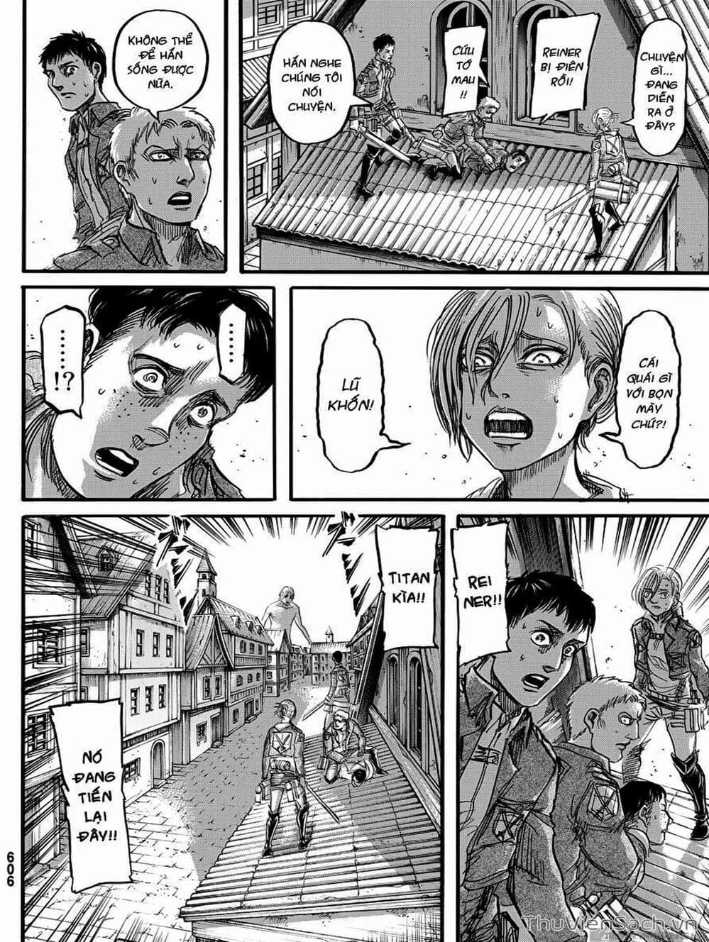 Truyện Tranh Đại Chiến Titan - Attack On Titan trang 8