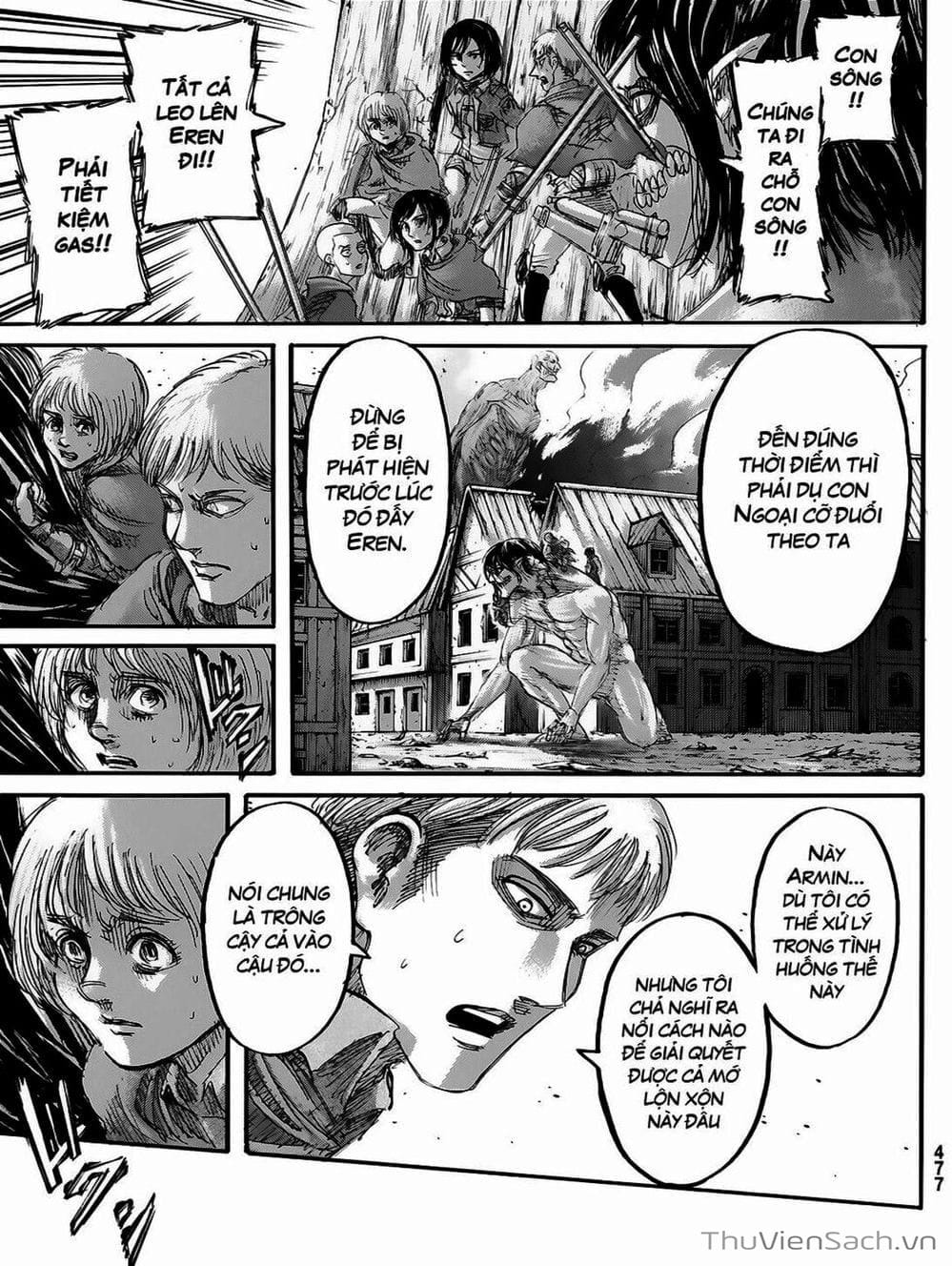 Truyện Tranh Đại Chiến Titan - Attack On Titan trang 8