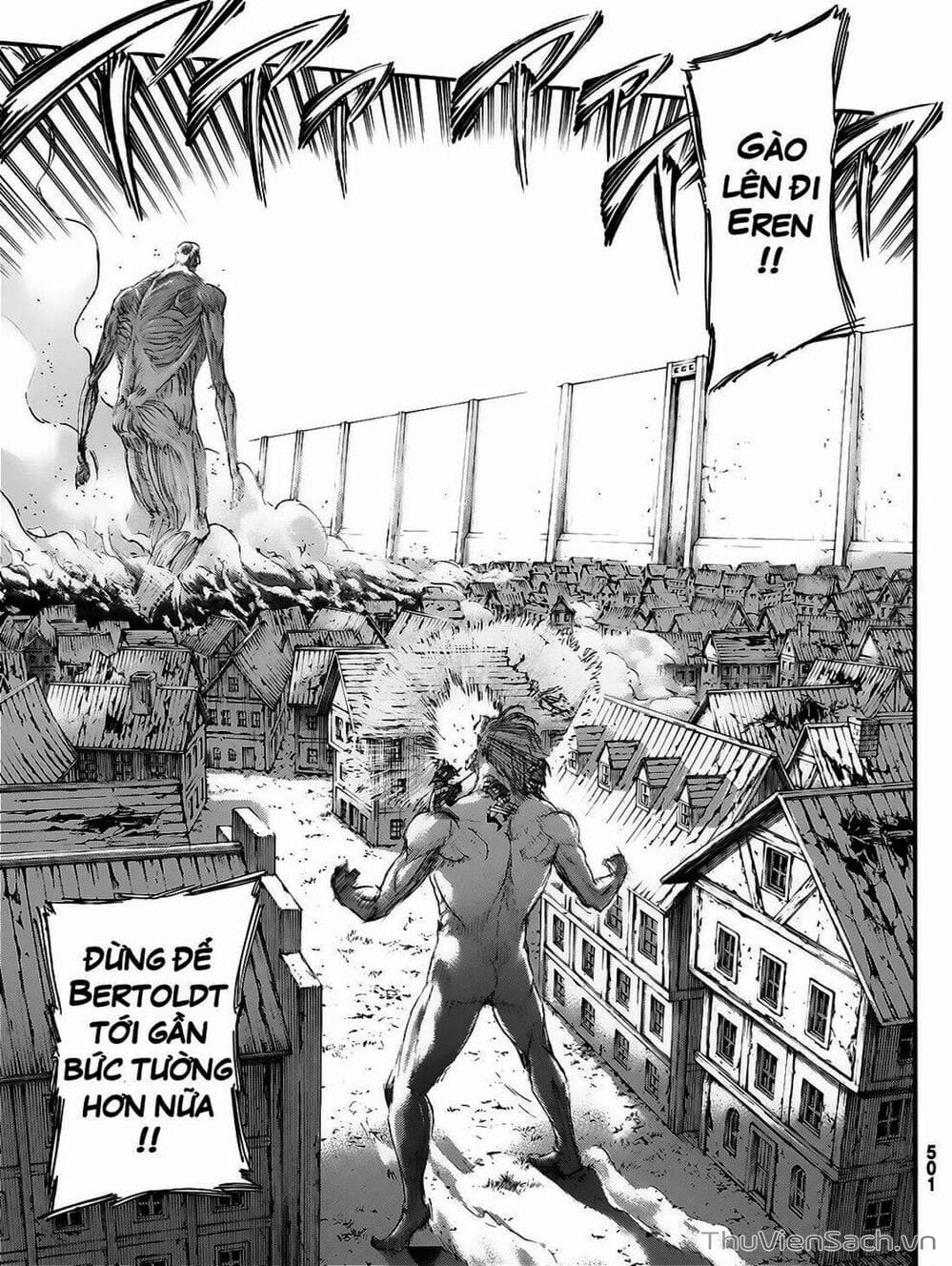 Truyện Tranh Đại Chiến Titan - Attack On Titan trang 8