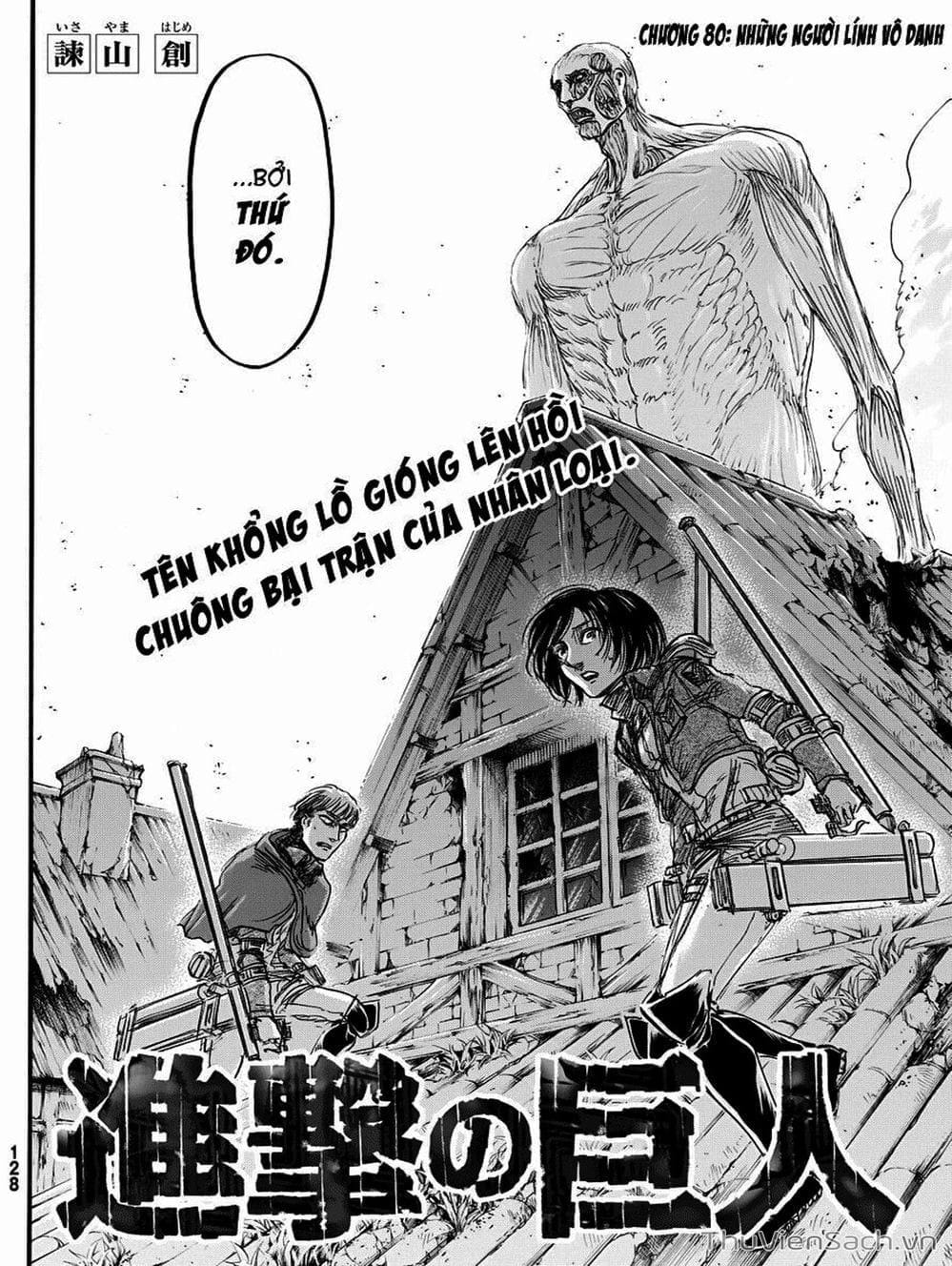 Truyện Tranh Đại Chiến Titan - Attack On Titan trang 8