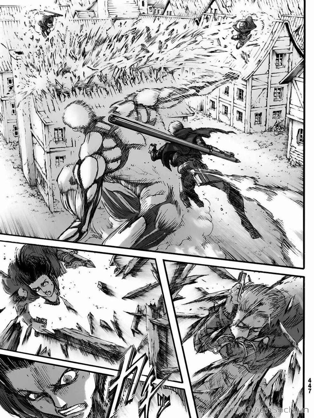 Truyện Tranh Đại Chiến Titan - Attack On Titan trang 8