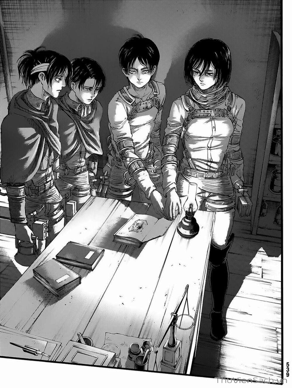 Truyện Tranh Đại Chiến Titan - Attack On Titan trang 8