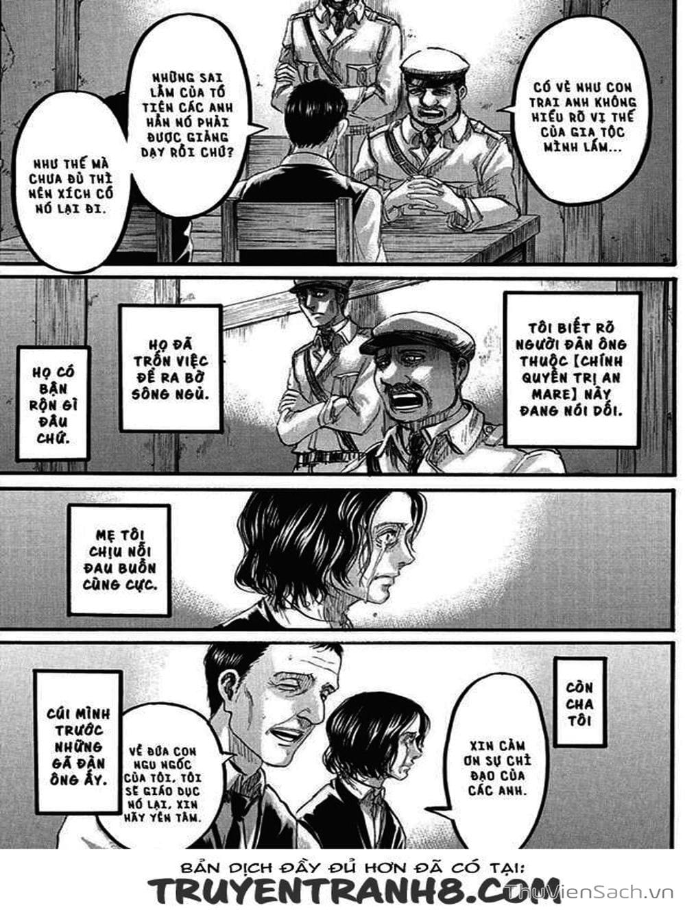Truyện Tranh Đại Chiến Titan - Attack On Titan trang 8