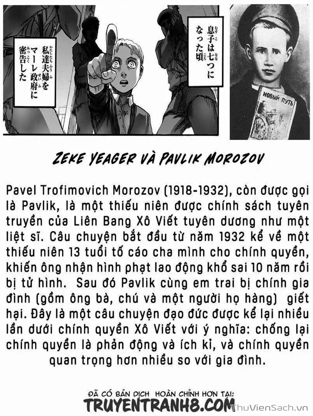 Truyện Tranh Đại Chiến Titan - Attack On Titan trang 8