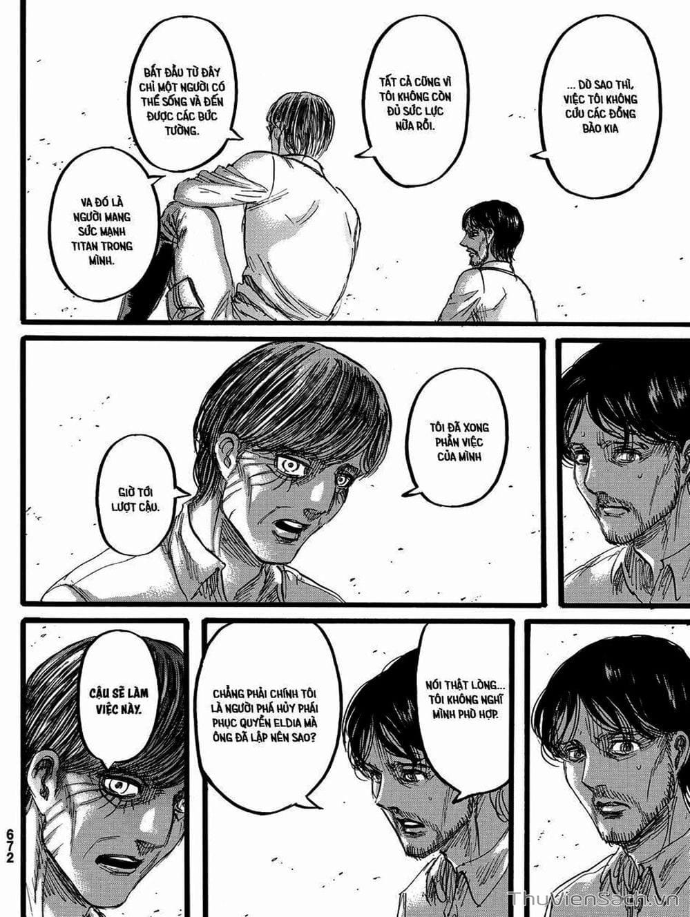 Truyện Tranh Đại Chiến Titan - Attack On Titan trang 8
