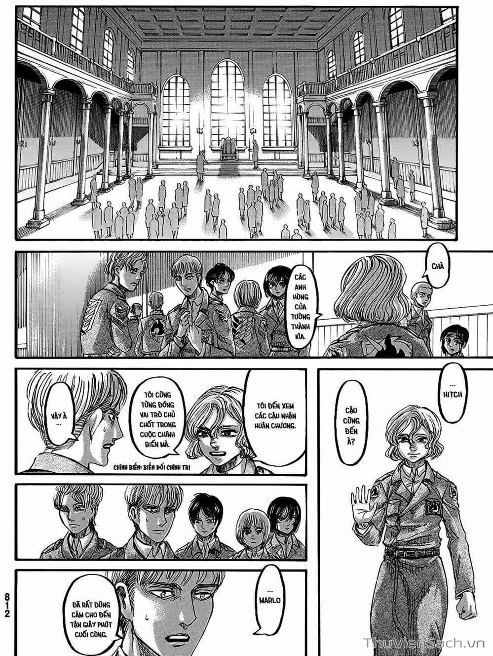Truyện Tranh Đại Chiến Titan - Attack On Titan trang 8