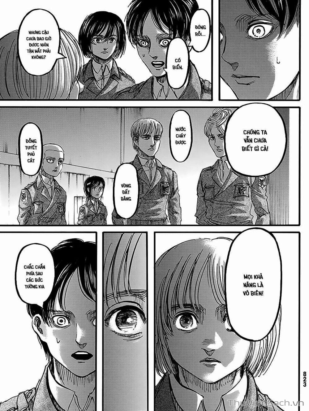 Truyện Tranh Đại Chiến Titan - Attack On Titan trang 8