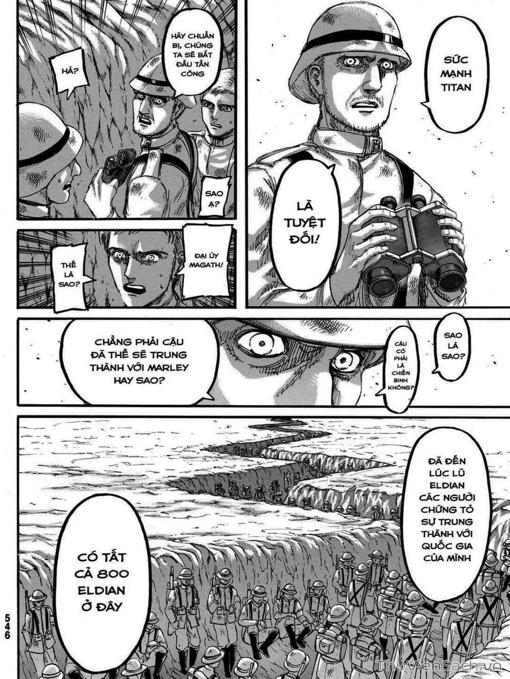 Truyện Tranh Đại Chiến Titan - Attack On Titan trang 8
