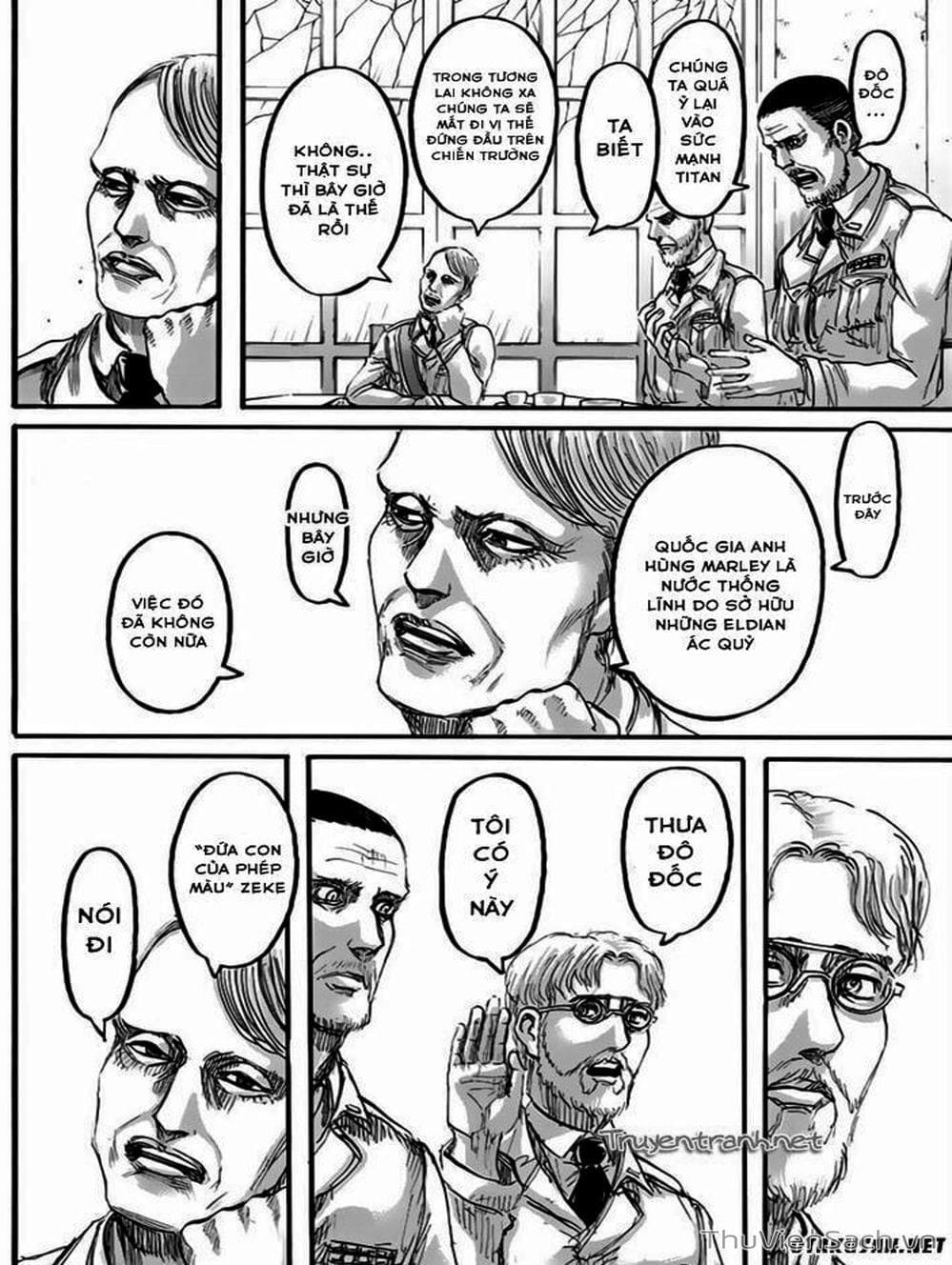 Truyện Tranh Đại Chiến Titan - Attack On Titan trang 8