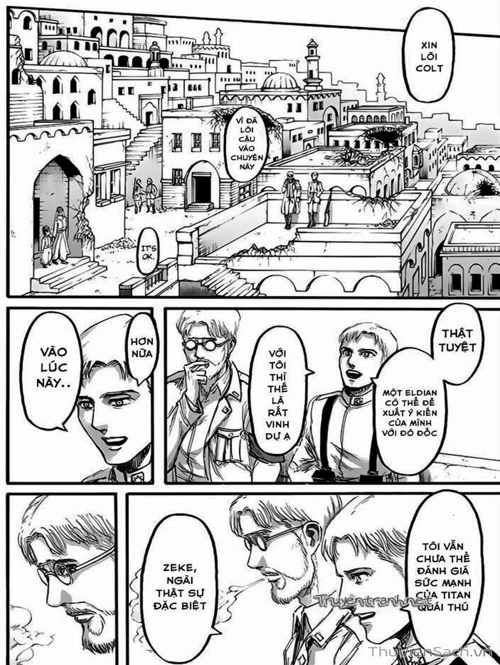 Truyện Tranh Đại Chiến Titan - Attack On Titan trang 8