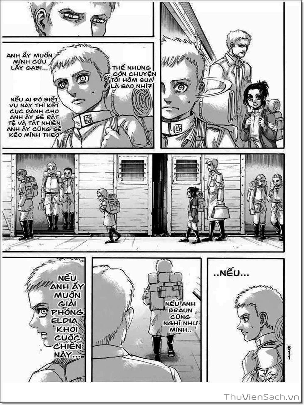 Truyện Tranh Đại Chiến Titan - Attack On Titan trang 8