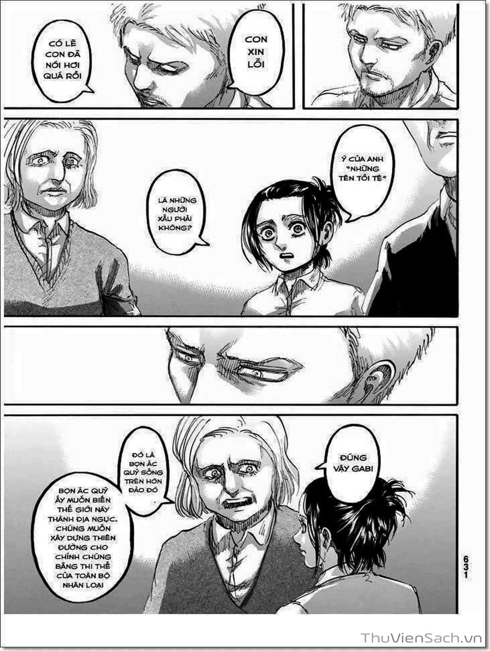 Truyện Tranh Đại Chiến Titan - Attack On Titan trang 8