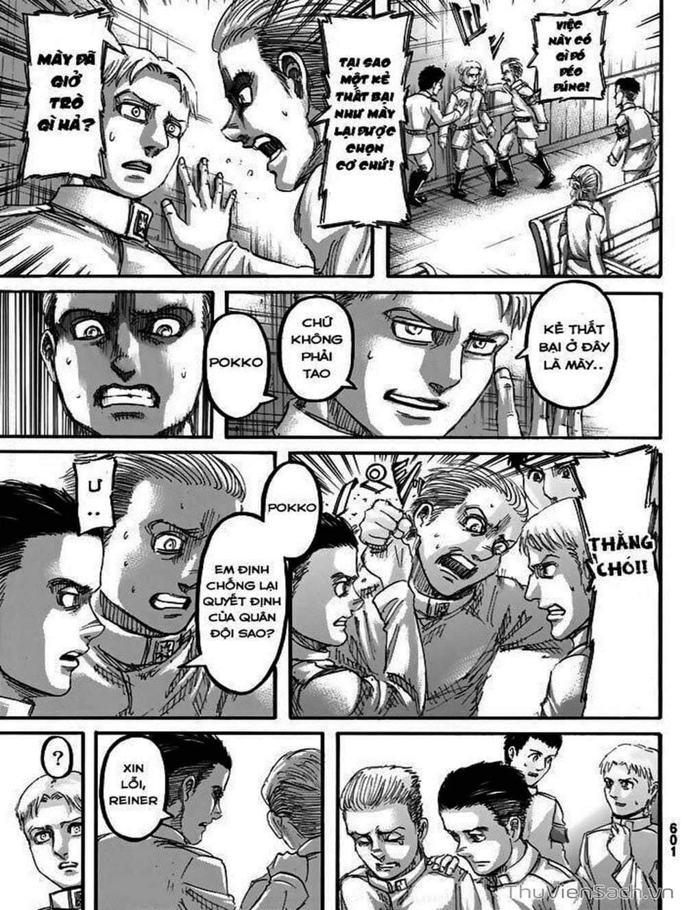Truyện Tranh Đại Chiến Titan - Attack On Titan trang 8
