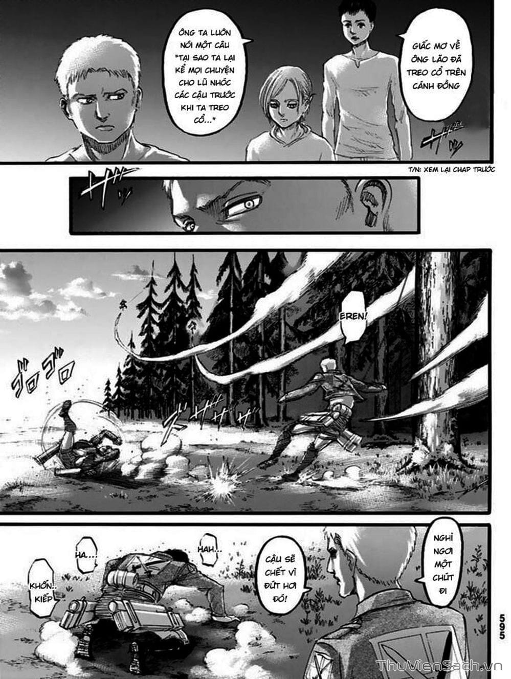 Truyện Tranh Đại Chiến Titan - Attack On Titan trang 8