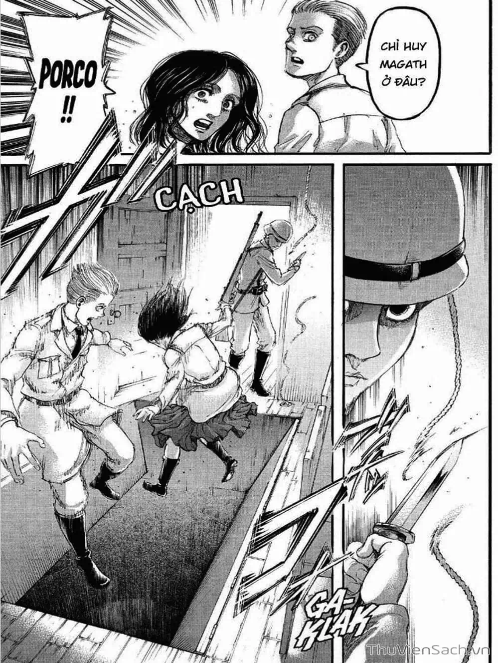 Truyện Tranh Đại Chiến Titan - Attack On Titan trang 8