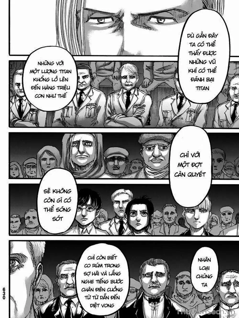 Truyện Tranh Đại Chiến Titan - Attack On Titan trang 8