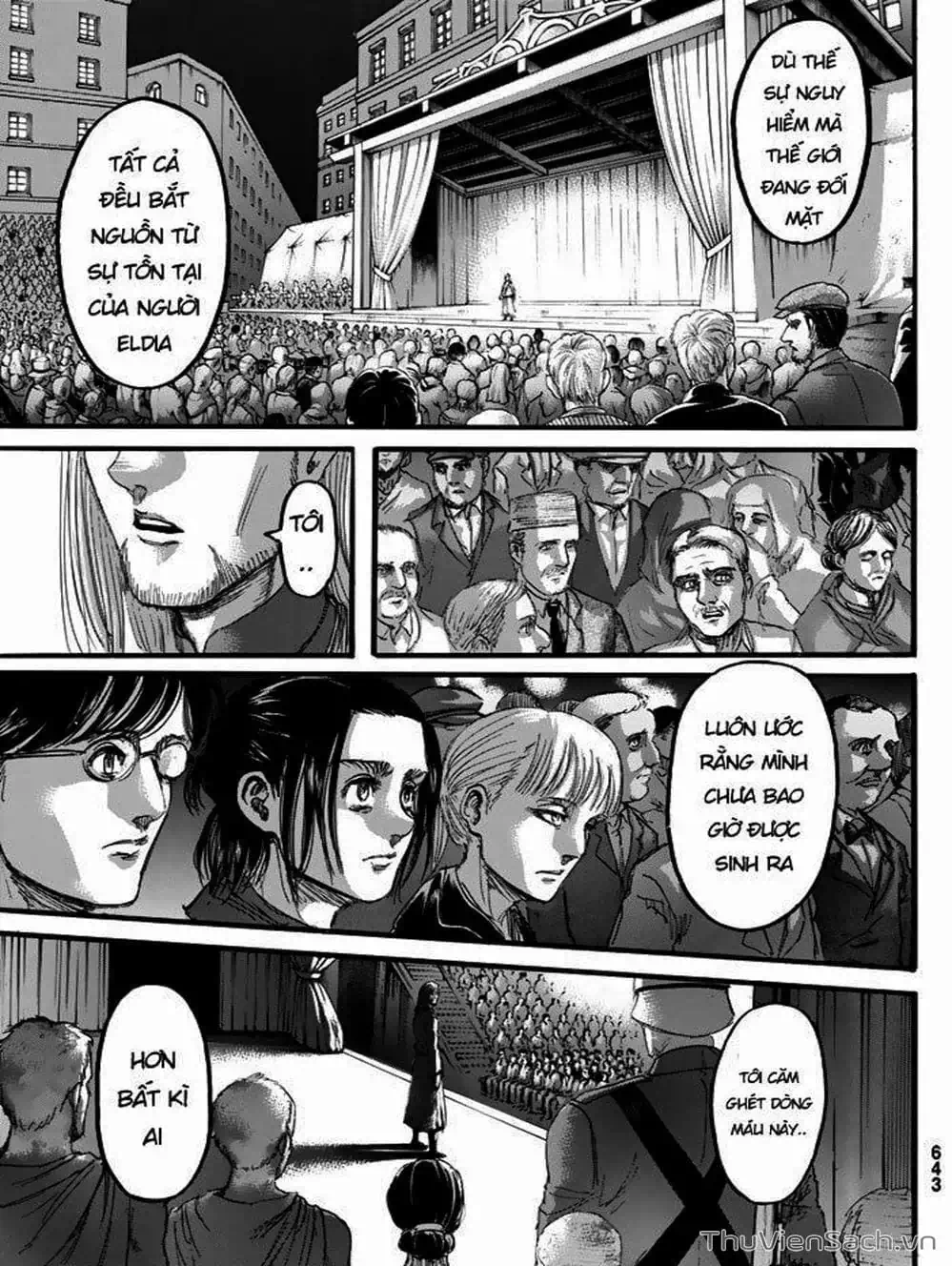 Truyện Tranh Đại Chiến Titan - Attack On Titan trang 8