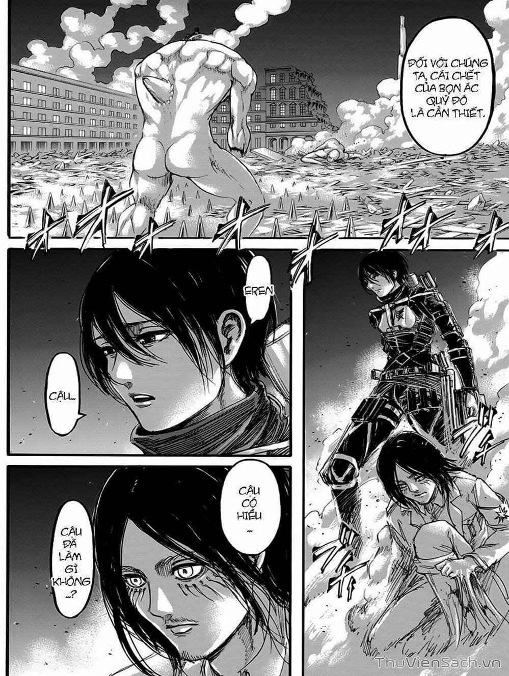 Truyện Tranh Đại Chiến Titan - Attack On Titan trang 8