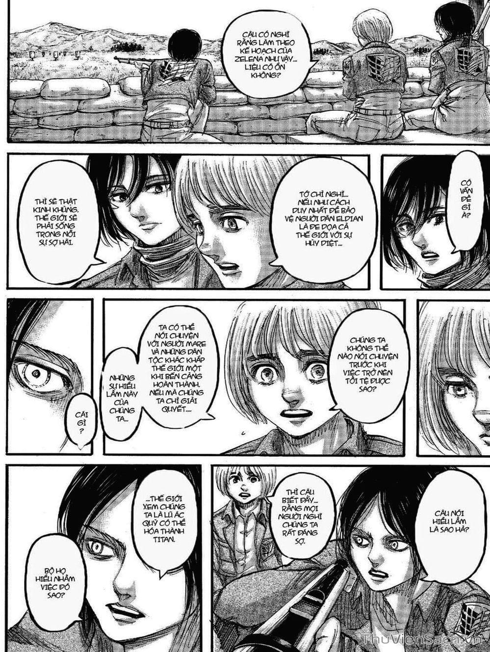 Truyện Tranh Đại Chiến Titan - Attack On Titan trang 8