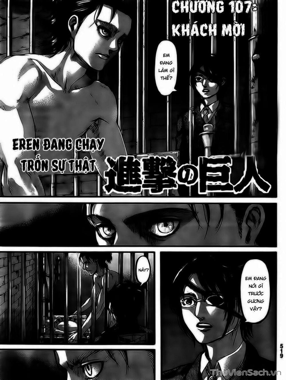 Truyện Tranh Đại Chiến Titan - Attack On Titan trang 8