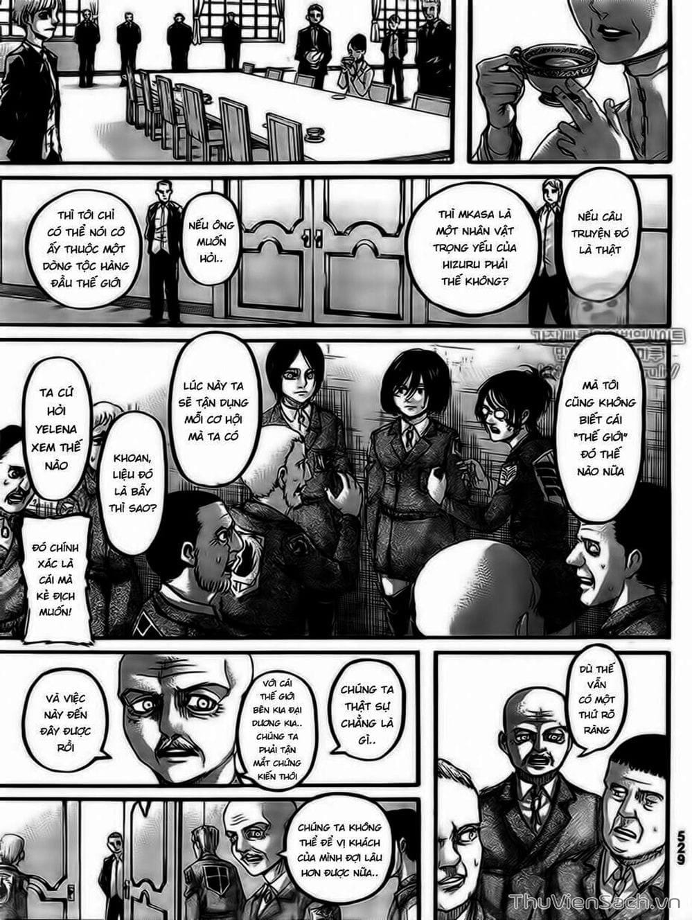 Truyện Tranh Đại Chiến Titan - Attack On Titan trang 8
