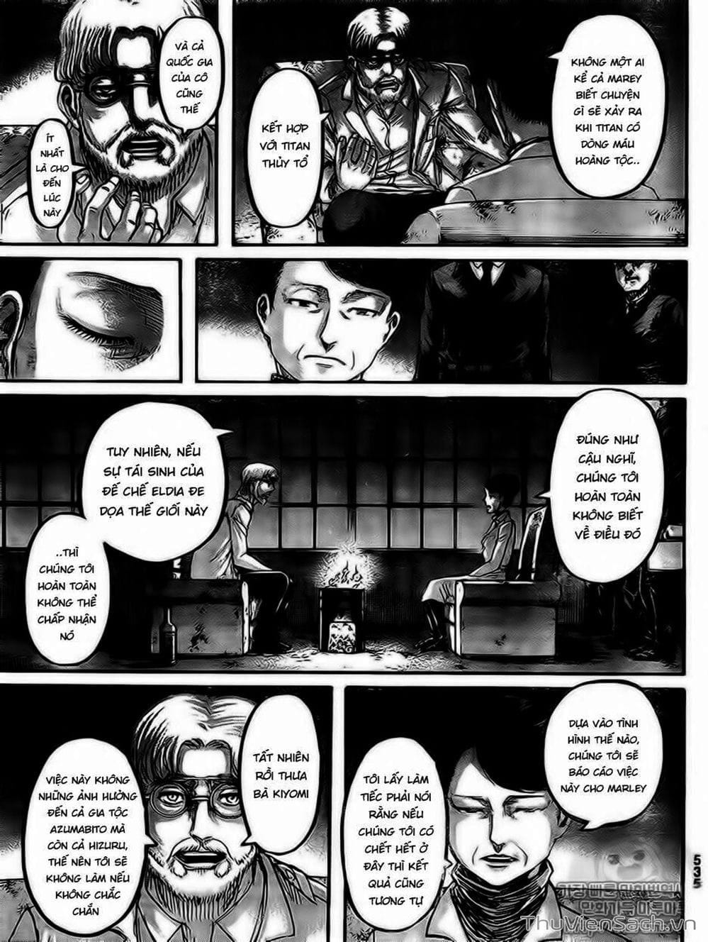 Truyện Tranh Đại Chiến Titan - Attack On Titan trang 8